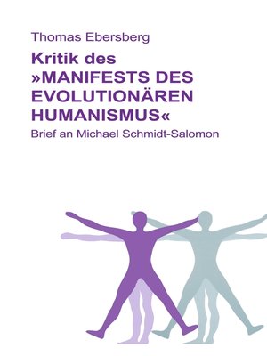 cover image of Kritik des Manifests des evolutionären Humanismus